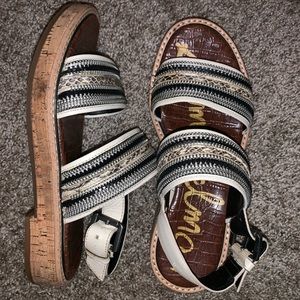 SAM EDELMAN PLATFORM SANDALS